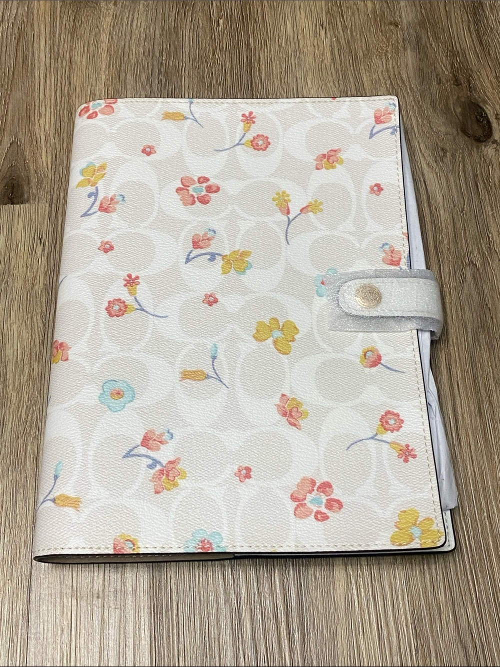 Coach Mystical Floral Notebook